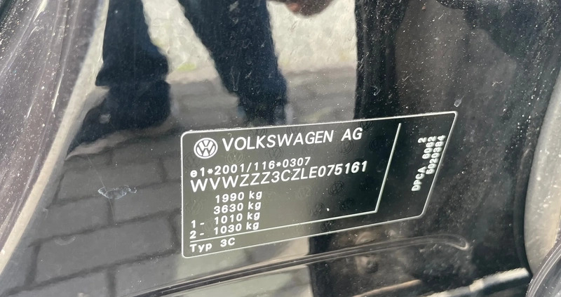 Volkswagen Passat cena 64900 przebieg: 188000, rok produkcji 2019 z Tuczno małe 326